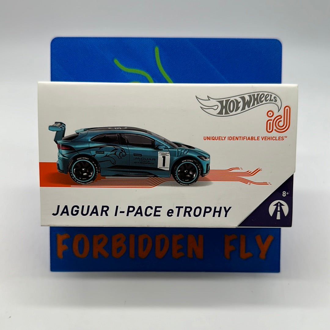 Hot Wheels Boxed Series 1 ID Car - Moving Forward - Jaguar I-Pace eTrophy - Blue