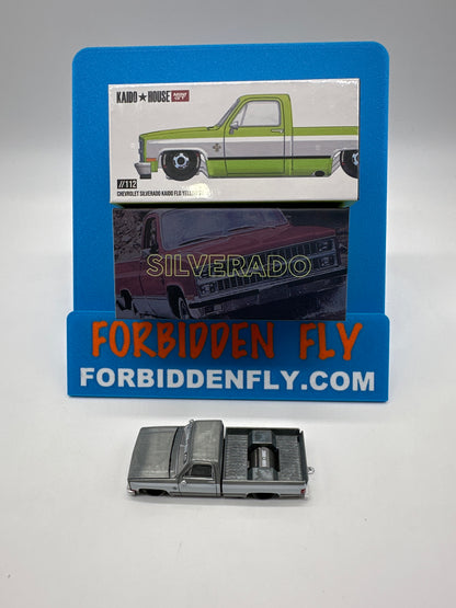 Kaido House (x MiniGT) - Raw Chase Release #112 - Chevrolet Silverado Kaido Flo Yellow V1
