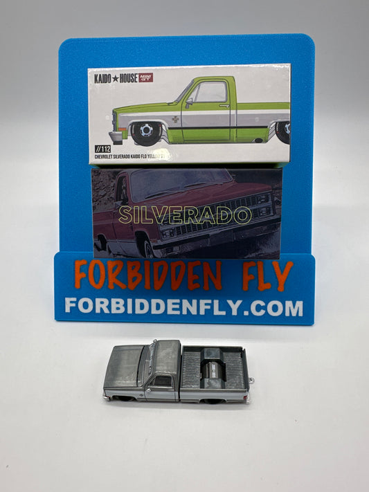 Kaido House (x MiniGT) - Raw Chase Release #112 - Chevrolet Silverado Kaido Flo Yellow V1