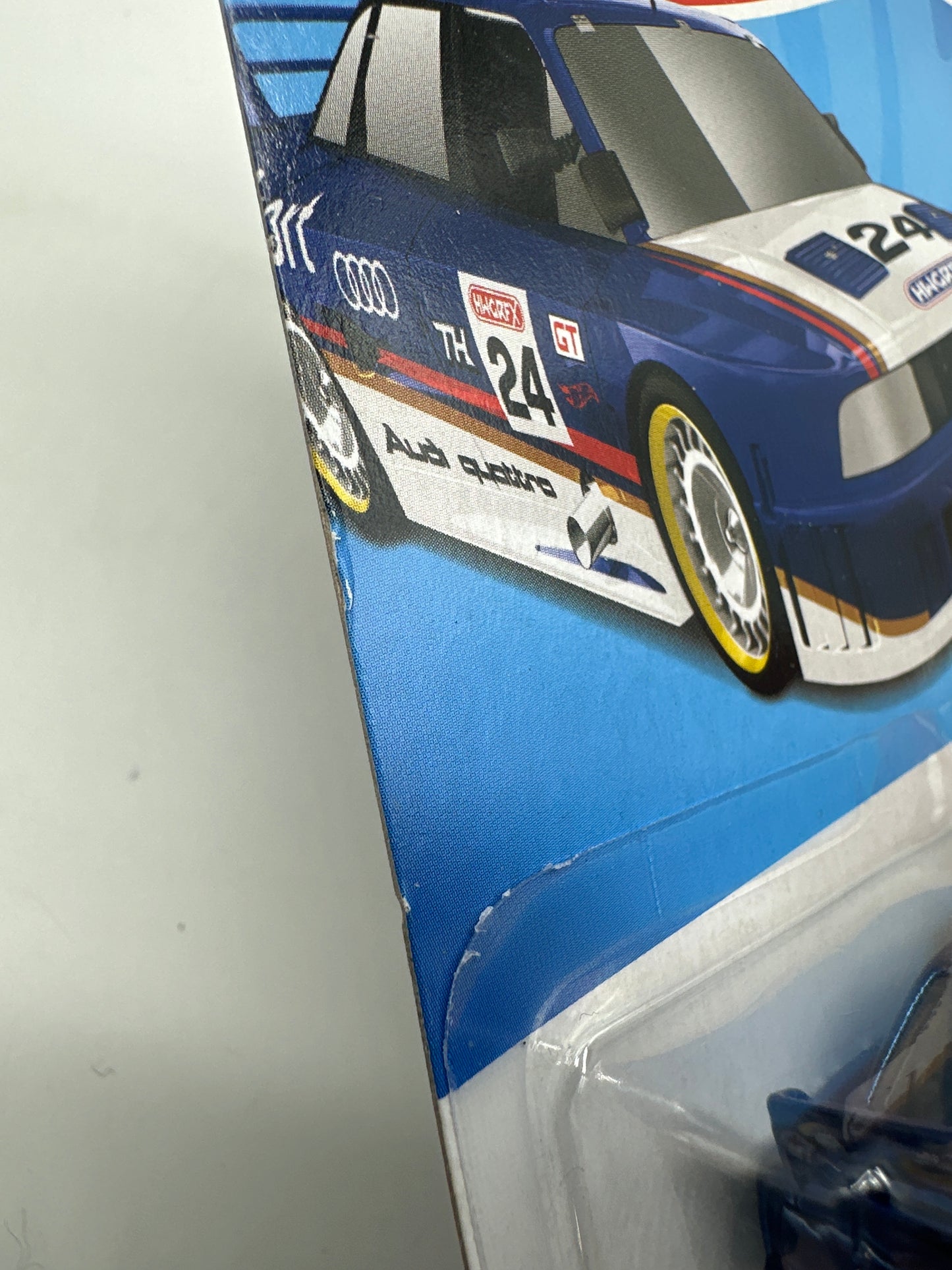Hot Wheels 2024 G Case Super Treasure Hunt - Audi 90 Quattro - Blue