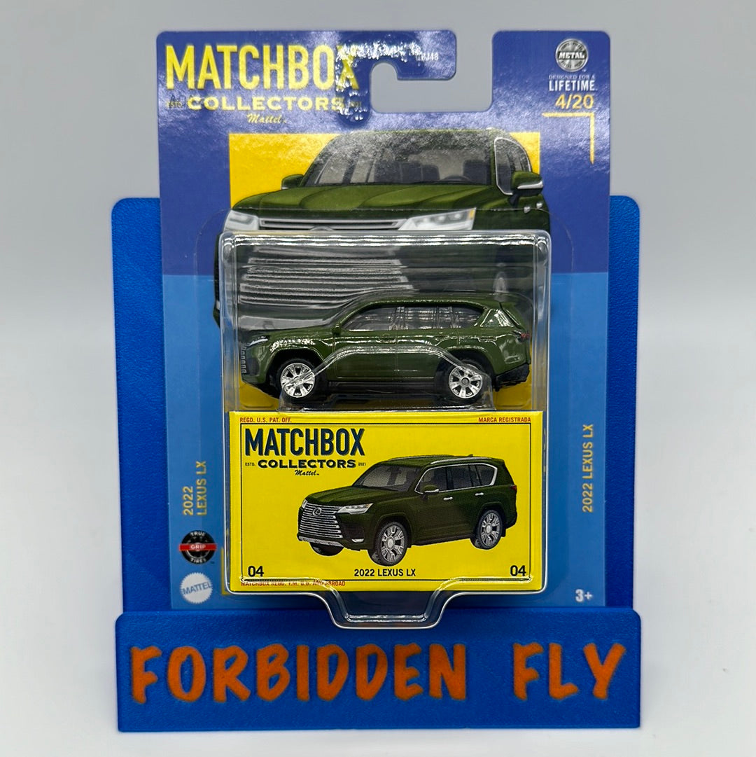 Matchbox Collectors - #4/20 - Green 2022 Lexus LX