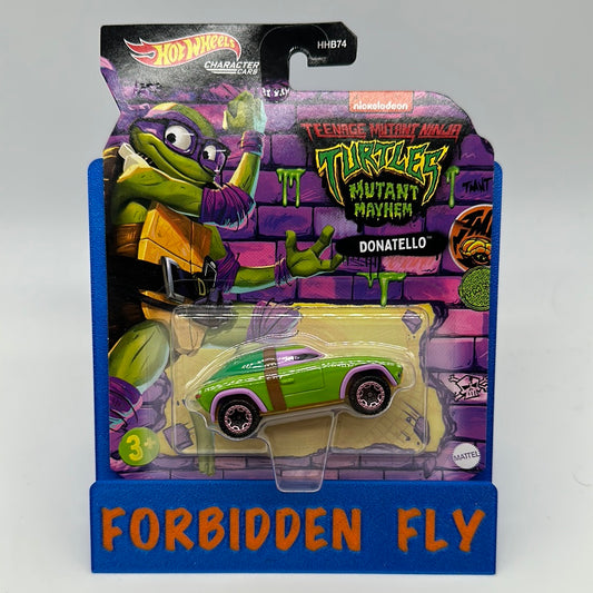 Hot Wheels Character Cars - 2023 Nickelodeon TMNT Teenage Mutant Ninja Turtles - Mutant Mayhem Donatello