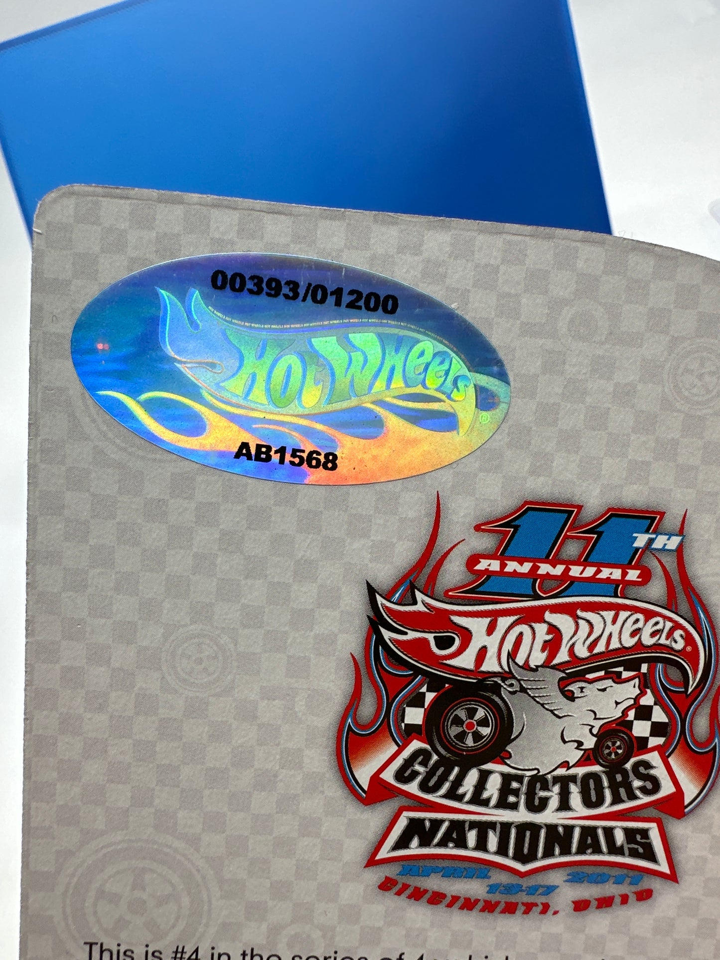 Hot Wheels 11th Annual Collector’s Nationals Convention - 2011 Cincinnati, OH - ‘36 Ford Coupe (#4 of 4 Souvenir)