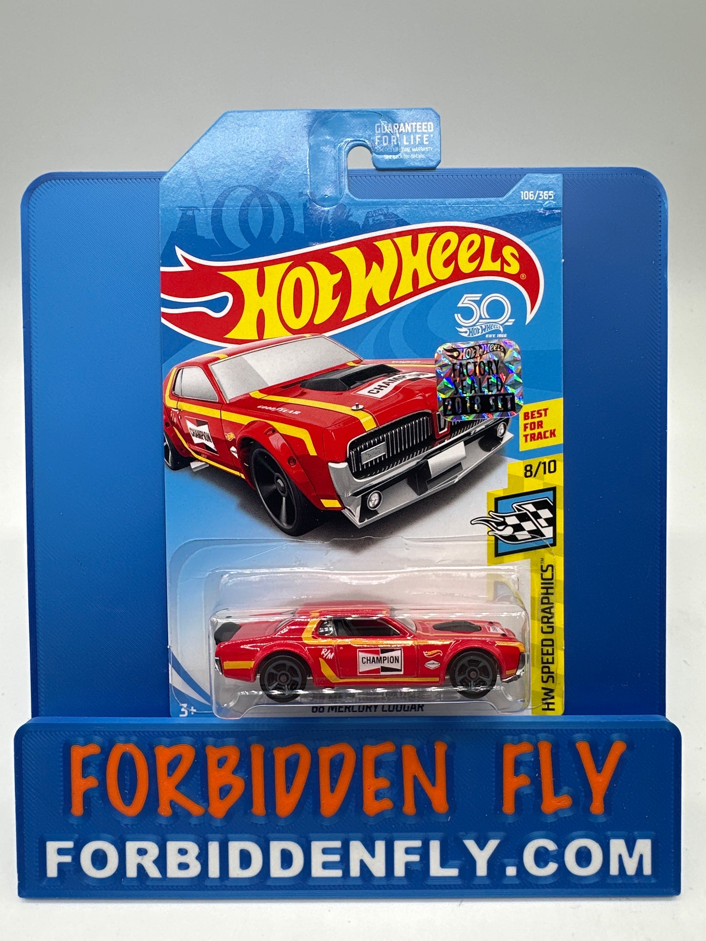 Hot Wheels Mainline - Factory Stickered 2018 - ‘68 Mercury Cougar - Lot Of 2