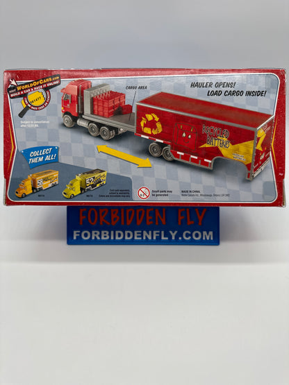 Disney Pixar Cars Movie - Race O Rama Series - Jerry Recycled Batteries Hauler