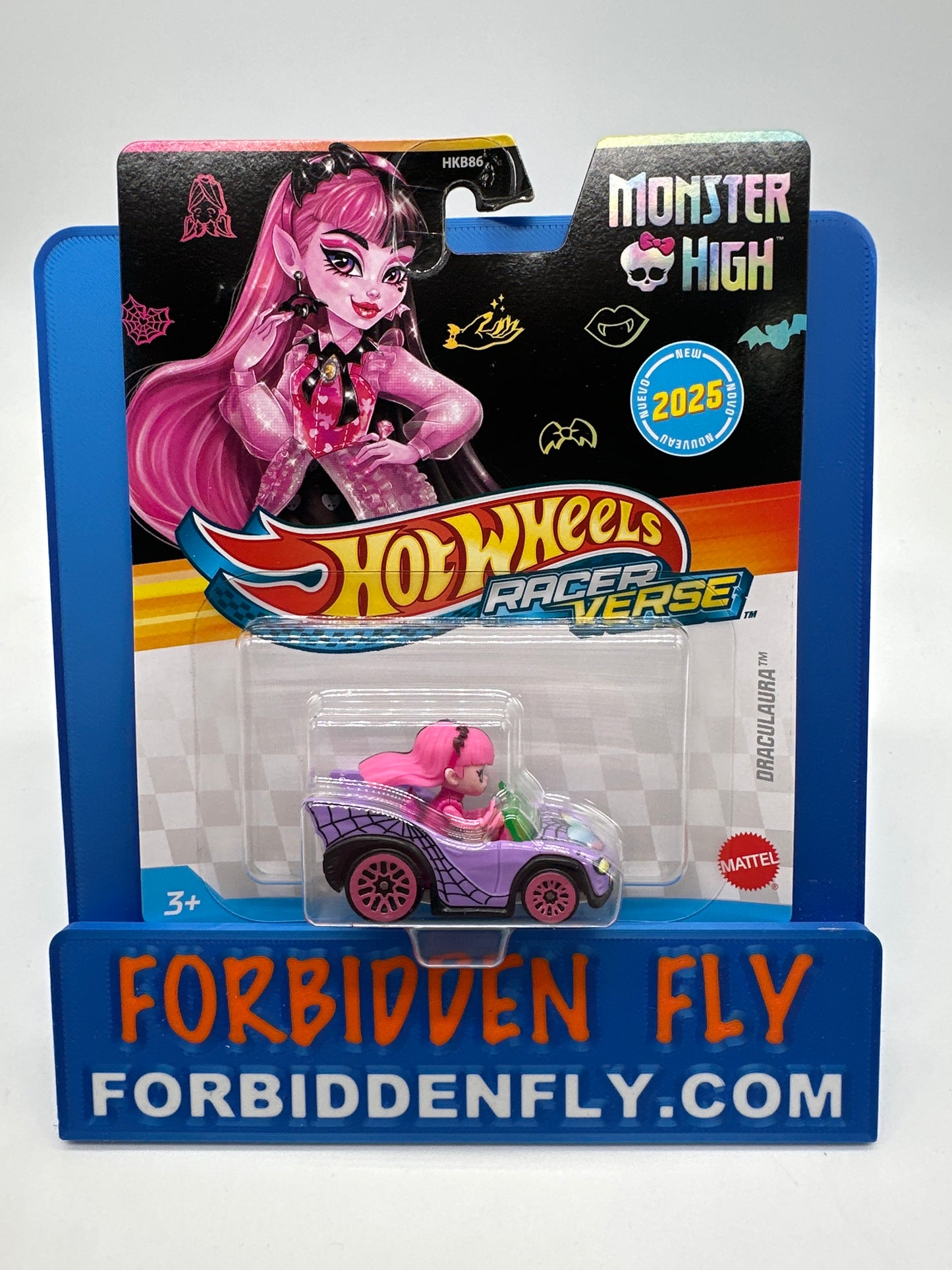 Hot Wheels - 2025 Racer Verse - Monster High - Draculaura