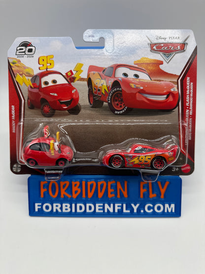 Disney Pixar Cars 2026 - 20 Year Anniversary Release (Two) 2 Pack - Maddy McGear & Lightning McQueen