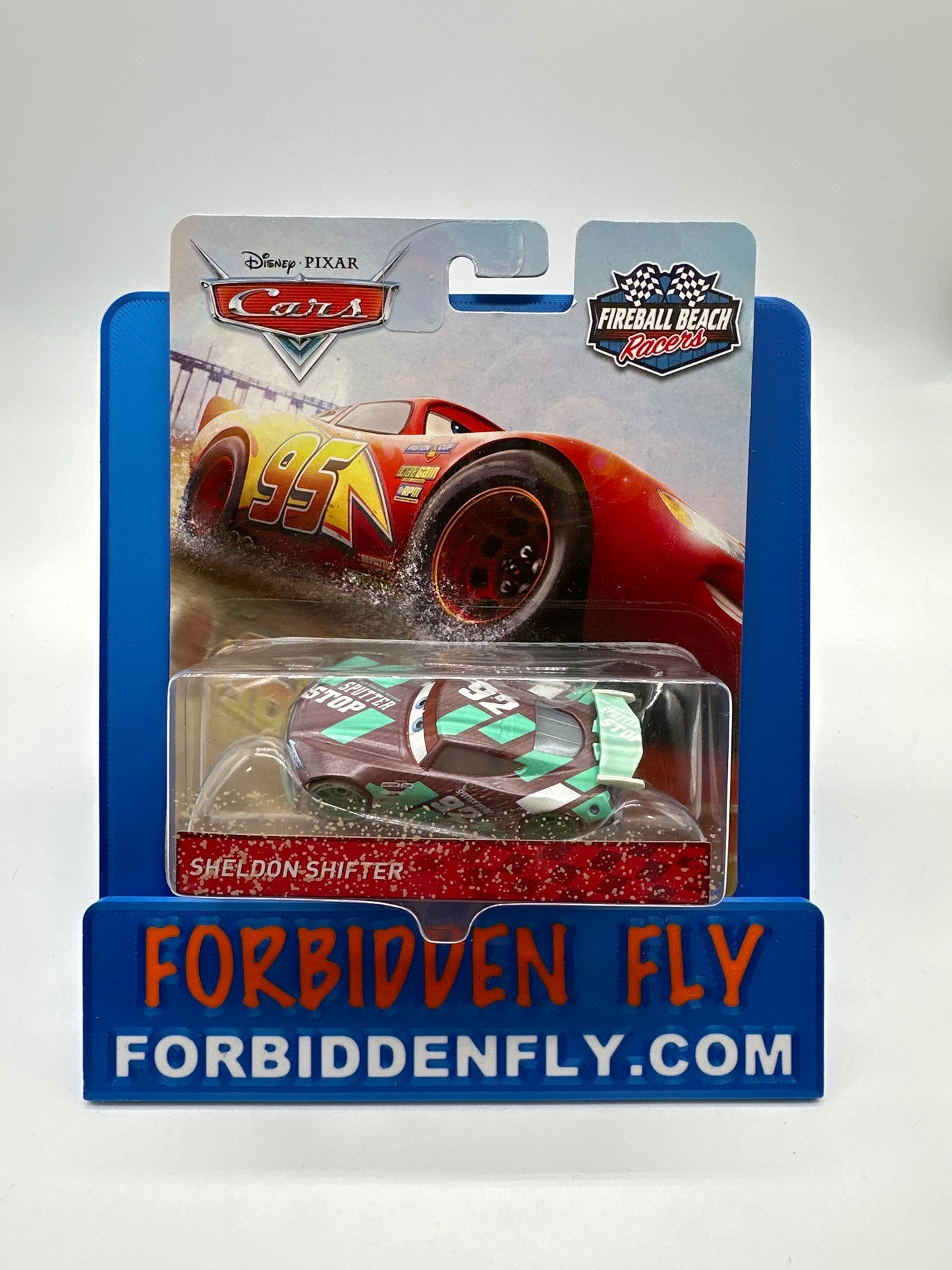 Disney Pixar Cars Movie - Fireball Beach Series - Sheldon Shifter