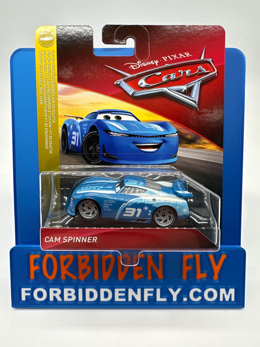 Disney Pixar Cars Movie - “Next Gen” Piston Cup Racers Series - Cam Spinner