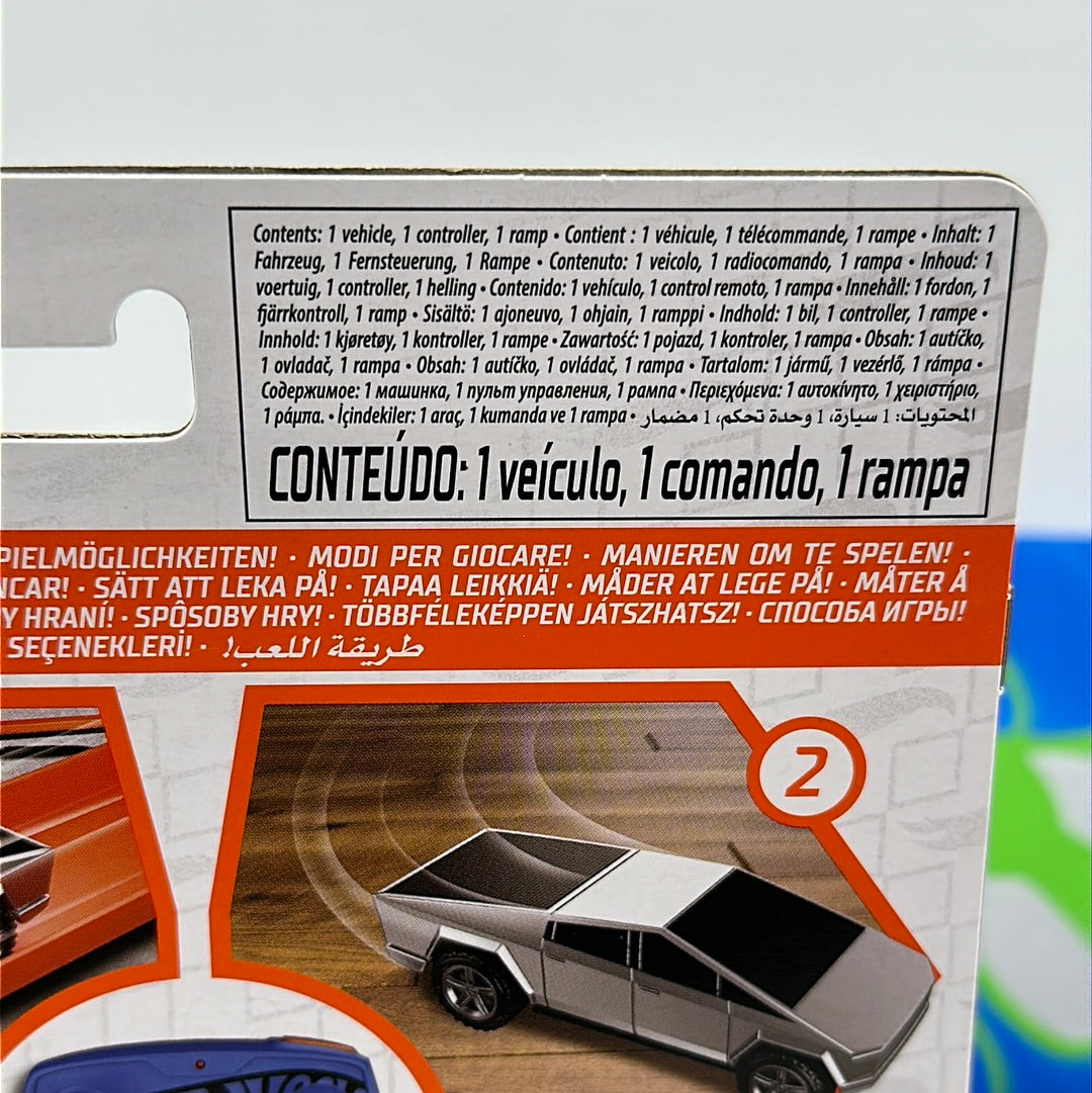 Hot Wheels RC - Remote Control Car - Tesla Cybertruck