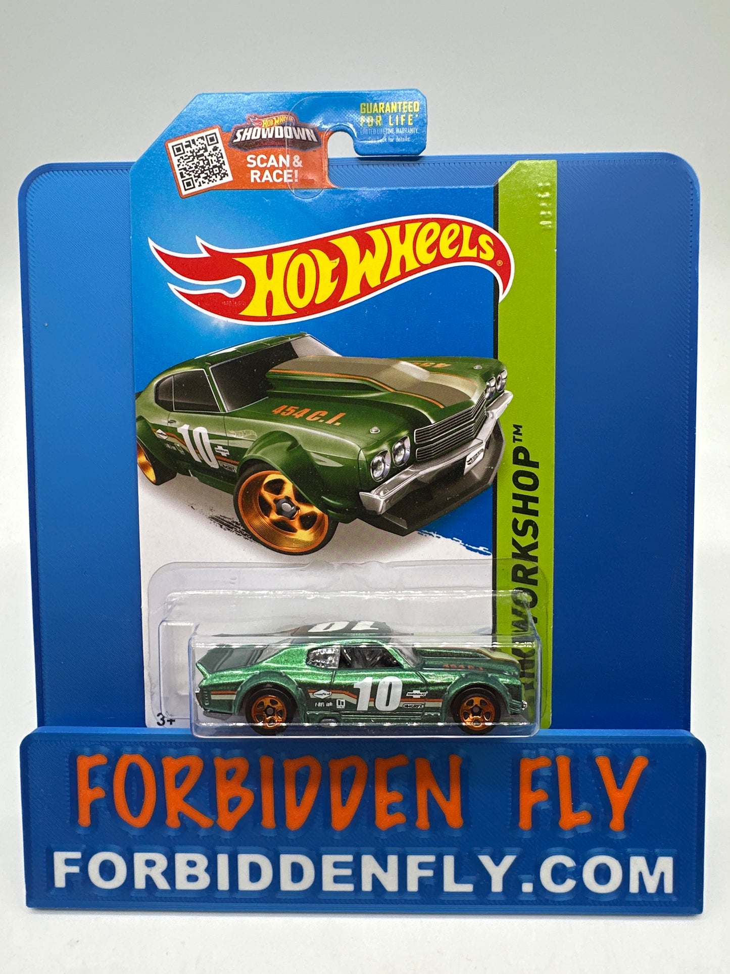 Hot Wheels Mainline - 2015 HW Workshop Series - KMart Exclusive - ‘70 Chevy Chevelle  - Green