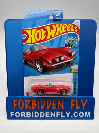 Hot Wheels Mainline - Factory Stickered 2024 - ‘72 Stingray Convertible - Lot Of 2