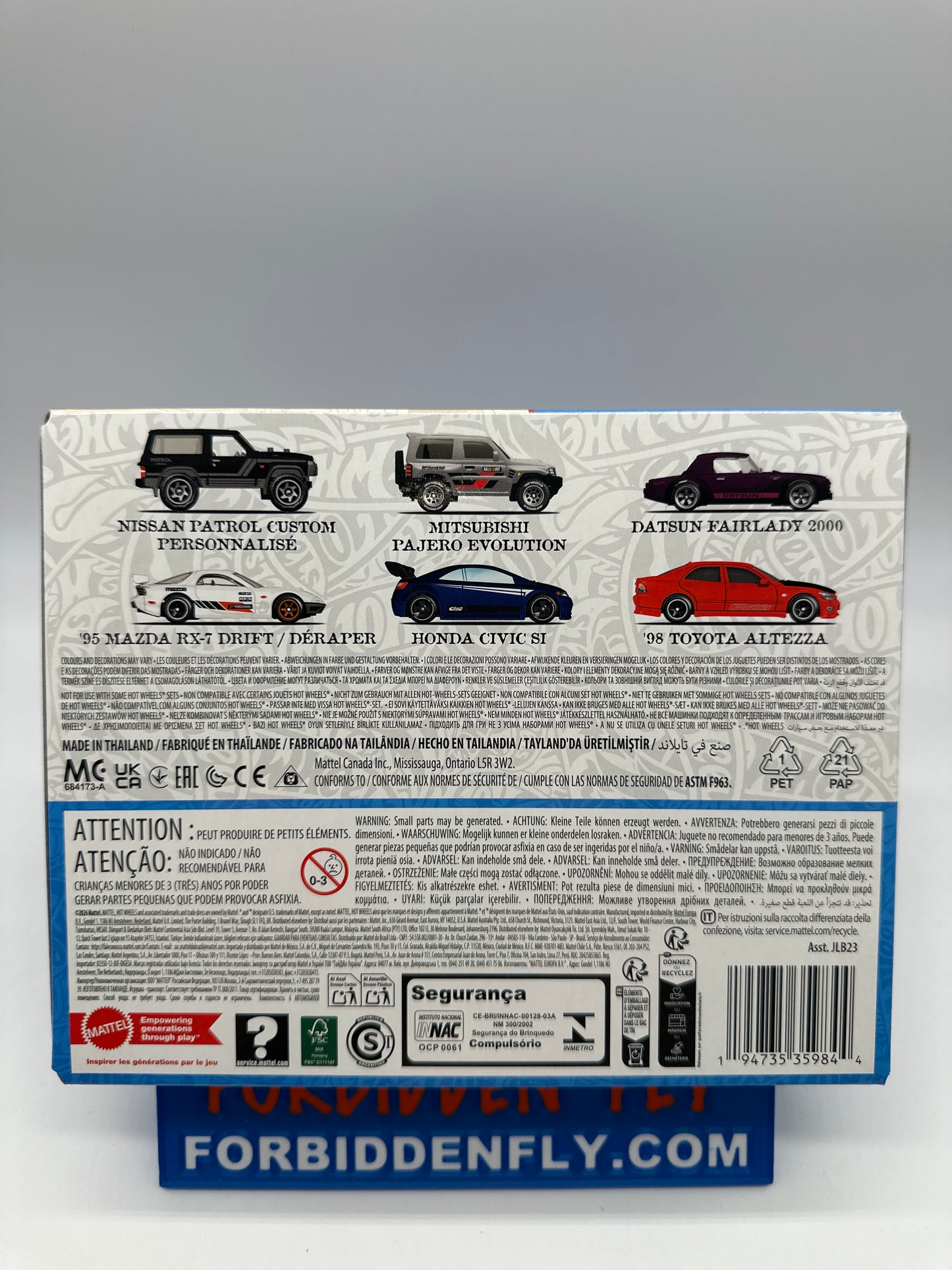 Hot Wheels Silver Series - 2026 Streets Of Japan Series - Boxed Set of 6