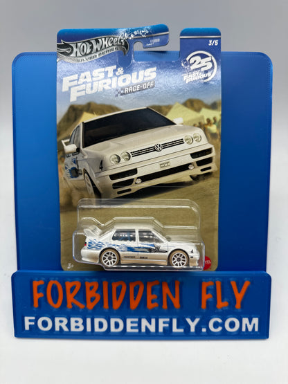 Hot Wheels 2026 Silver Series - Wal Mart Exclusive - Fast & Furious Race-Off Series - Complete Set Of 5