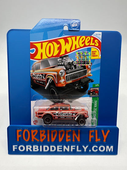 Hot Wheels Mainline - Factory Stickered 2024 - ‘55 Chevy Bel Air Gasser - Lot Of 2
