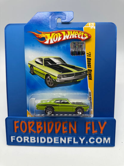 Hot Wheels Mainline - 2009 Factory Stickered - 2009 New Models Series - ‘71 Dodge Demon - Lot Of 3