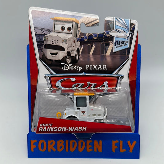 Disney Pixar Cars Movie - Airport Adventure Series - Krate Rainson-Wash