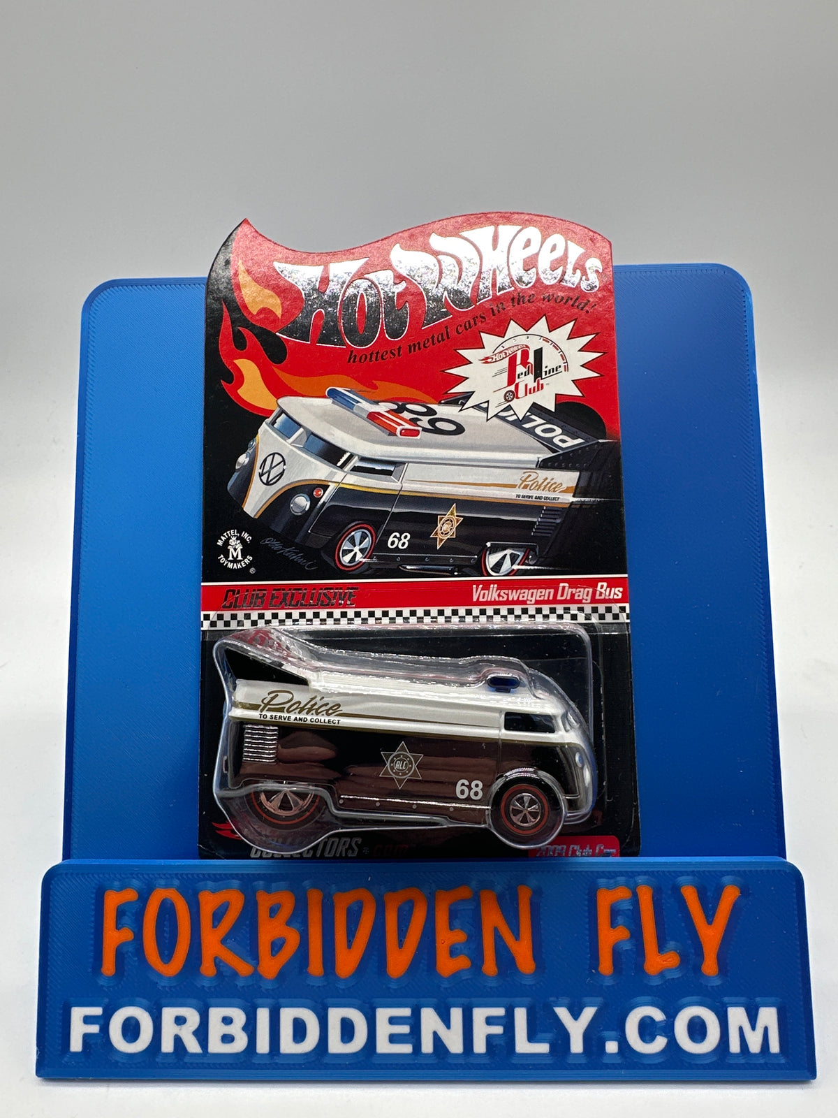 Hot Wheels 2009 RLC Red Line Club - Club Car Volkswagen Drag Bus