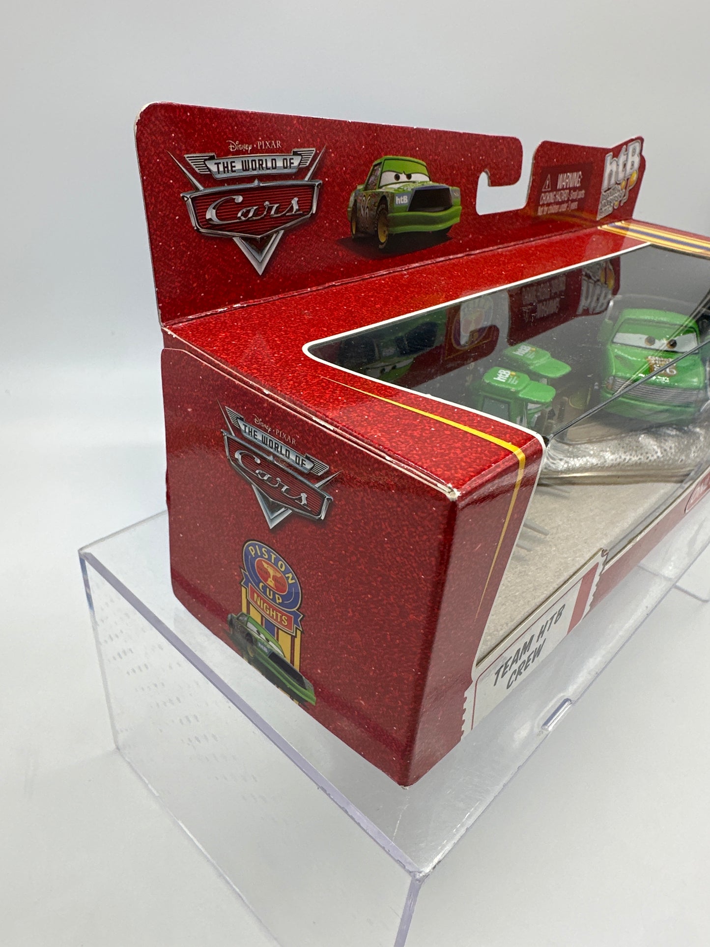 Disney Pixar Cars Movie - World of Cars Piston Cup Nights Series Target Exclusive - Team HTB Crew Multipack Set
