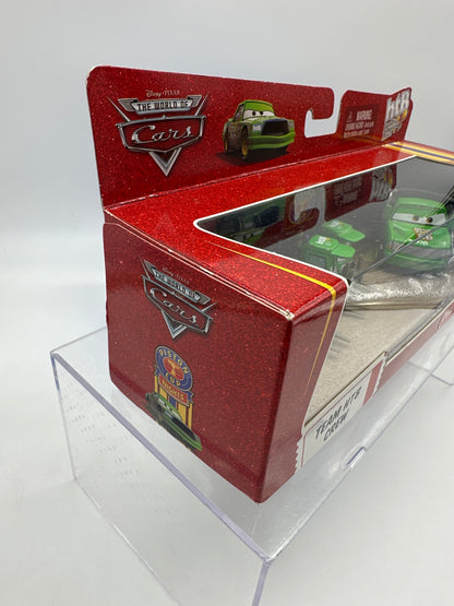 Disney Pixar Cars Movie - World of Cars Piston Cup Nights Series Target Exclusive - Team HTB Crew Multipack Set