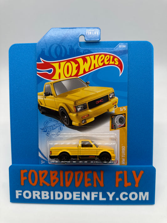 Hot Wheels 2021 N Case - ‘91 GMC Syclone - Kroger Exclusive - Yellow