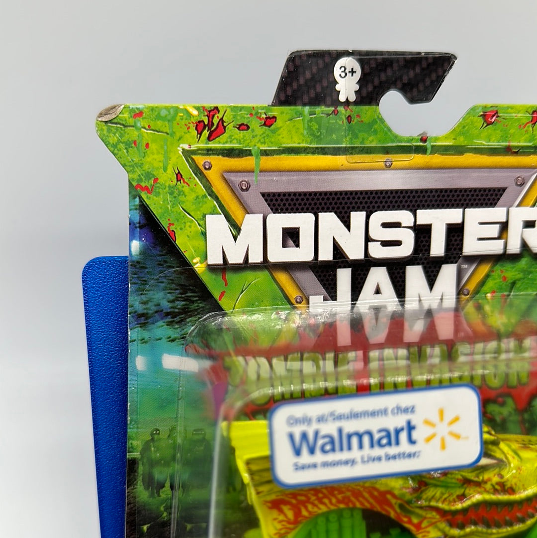 Spinmaster Monster Jam Monster Trucks - Walmart Exclusive Zombie Invasion Series - Dragon