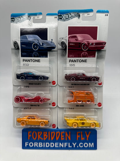 Hot Wheels 2026 Silver Series - Pantone Series - Complete Set Of 6