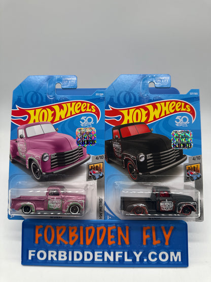 Hot Wheels Mainline - Factory Stickered 2018 - ‘52 Chevy - Lot Of 2