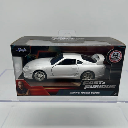 Jada 1:32 Scale - Fast & Furious - Brian’s White Toyota Supra