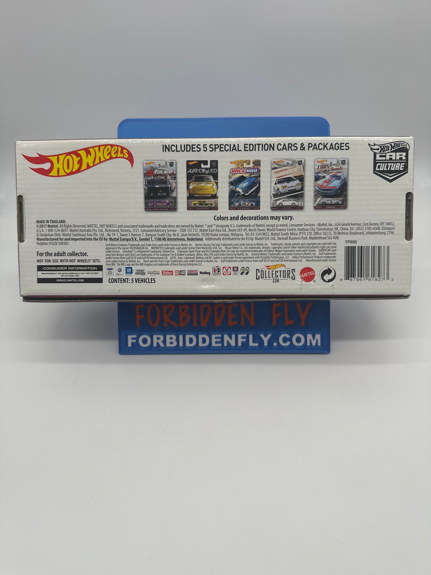 Hot Wheels Premium - RLC Release 2017 Car Culture Premium Boxed Set - Set of 5 #0/5 Chase Cars