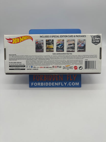Hot Wheels Premium - RLC Release 2017 Car Culture Premium Boxed Set - Set of 5 #0/5 Chase Cars