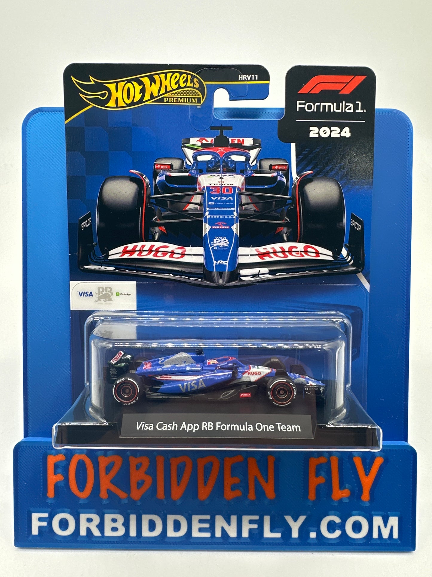 Hot Wheels 2025 Formula 1 Premium Series - Visa Cash App RB Racing #30 - Liam Lawson