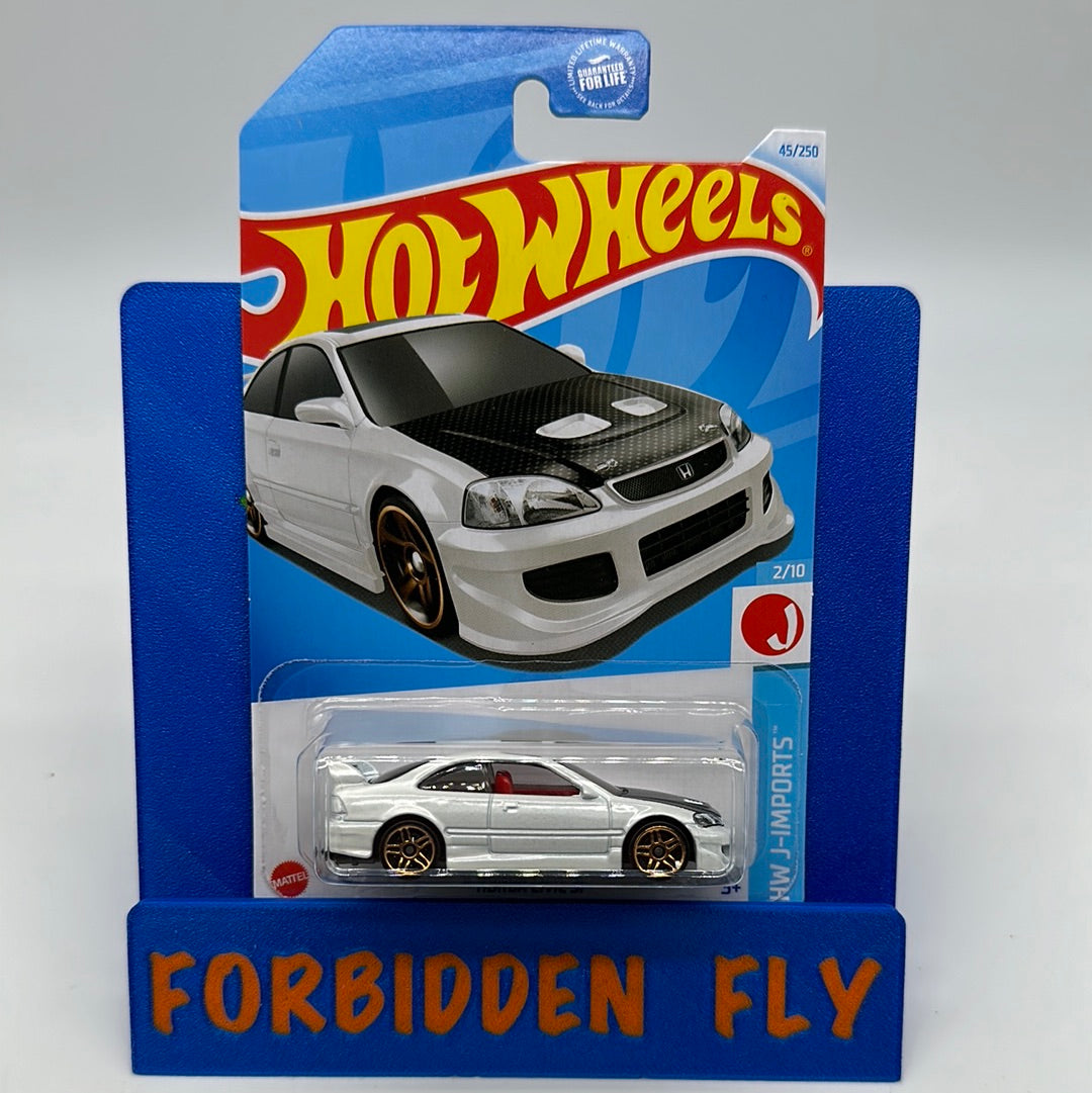 Hot Wheels 2024 G Case - Honda Civic Si - White
