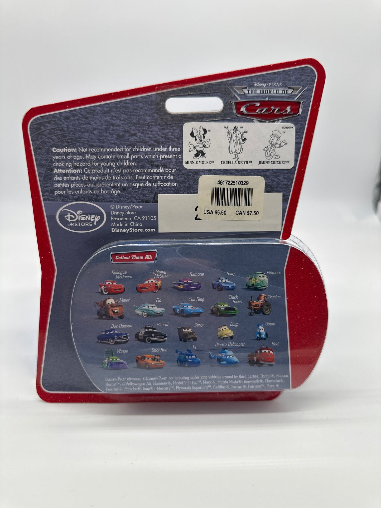 Disney Pixar Cars Movie - Disney Store 1:43 Exclusive - TJ