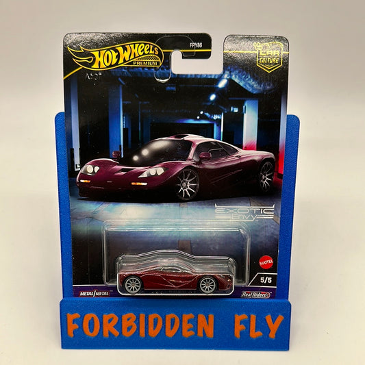 Hot Wheels Car Culture Premium - 2024 Exotic Envy Series - # 5/5 - McLaren F1