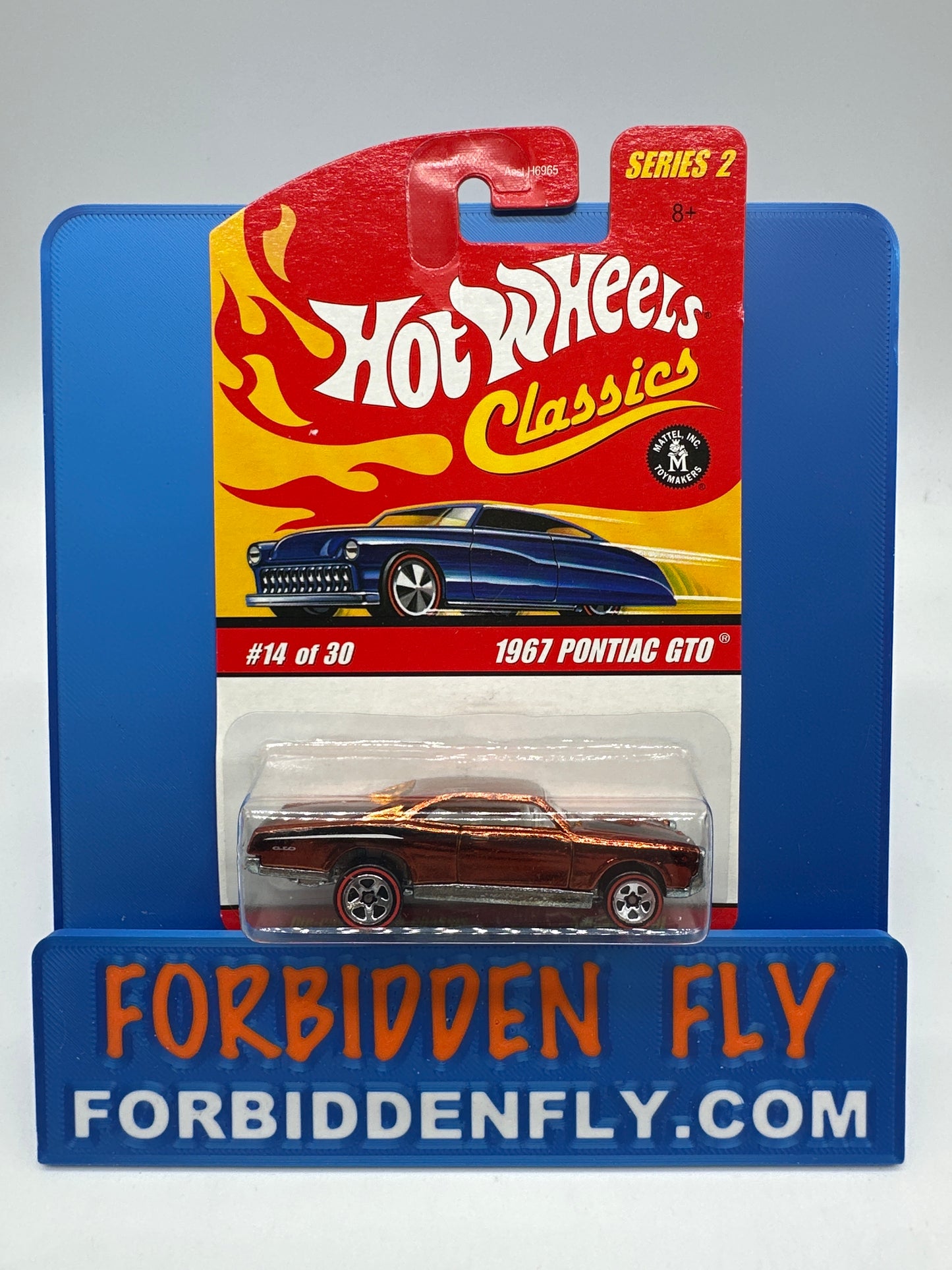 Hot Wheels Classics - Series 2 #14 of 30 - Orange 1967 Pontiac GTO