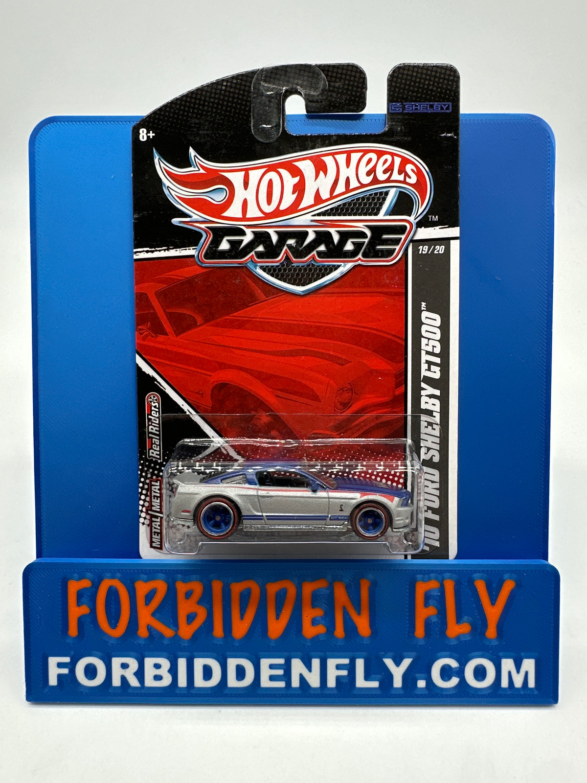 Hot Wheels Premium - HW Garage Series (Shelby) - Grey & Blue ‘10 Ford Shelby GT500 (#19/20)