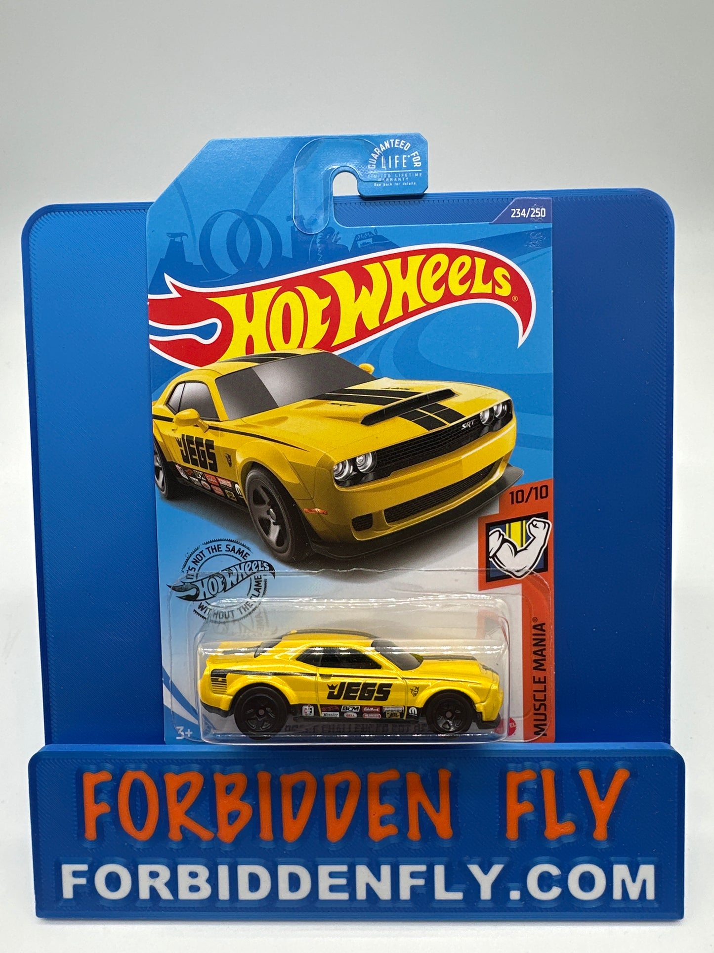 Hot Wheels Mainline - 2020 Muscle Mania Series - ‘18 Dodge Challenger SRT Demon - Yellow