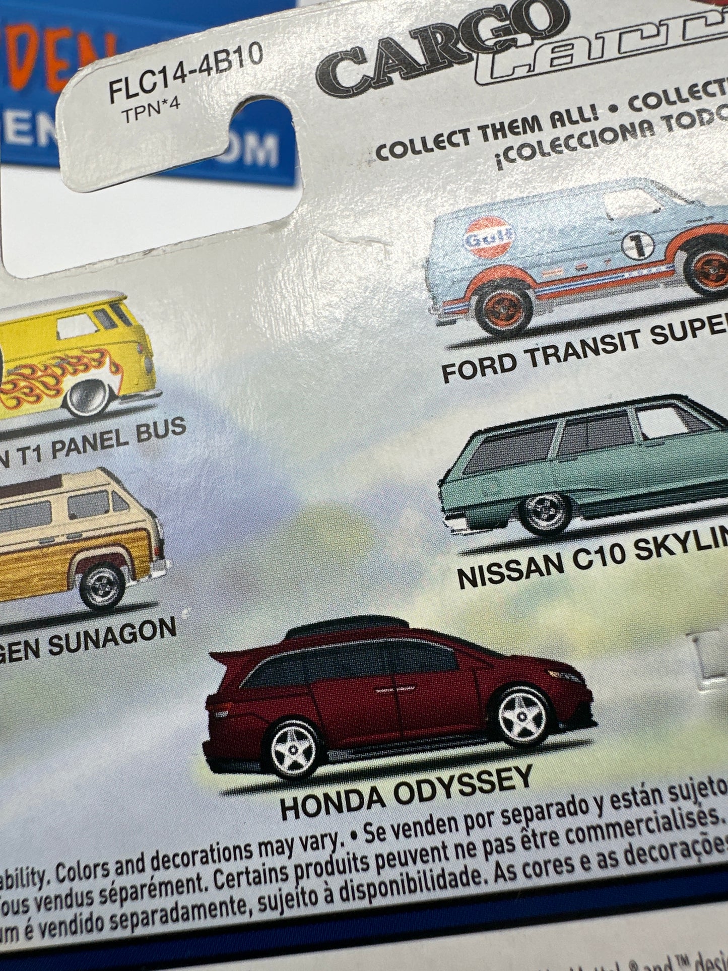 Hot Wheels Car Culture Premium - Cargo Carriers Series Single - #1/5 - Moon Eyes Volkswagen T1 Panel Bus