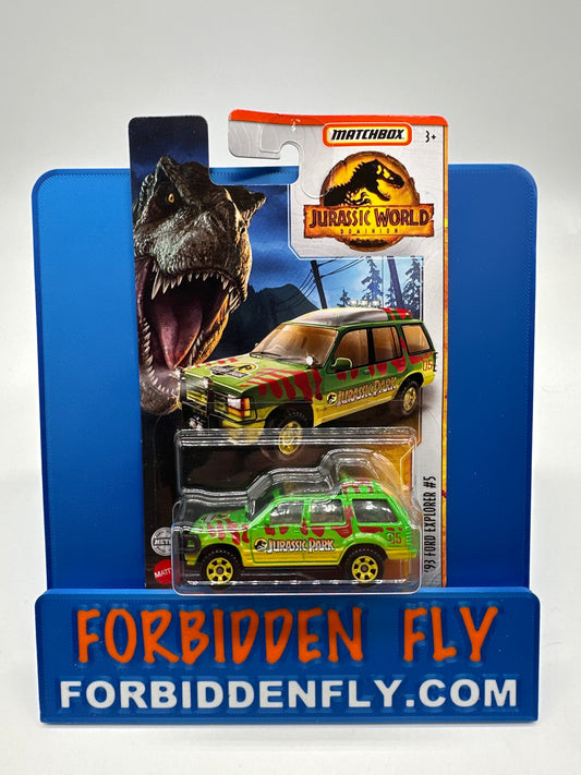 Matchbox - 2022 Jurassic World Dominion Series - ‘93 Ford Explorer #5