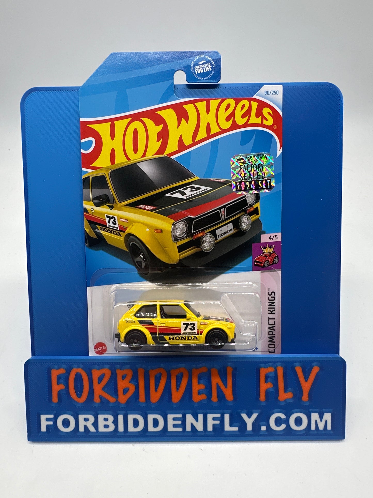 Hot Wheels Mainline - Factory Stickered 2024 - ‘73 Honda Civic Custom - Lot Of 2