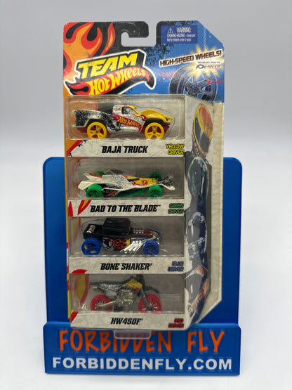 Hot Wheels 4 Pack - 2012 Team Hot Wheels Target Exclusive - Bone Shaker
