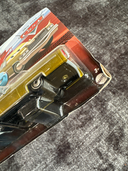 Disney Pixar Cars 2025 - (Two) 2 Pack - Bling Bling Lightning McQueen & Tex Dinoco