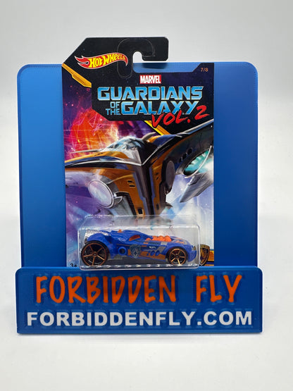 Hot Wheels - 2017 Wal Mart Exclusive Marvel Guardians Of The Galaxy Vol. 2 Series - Complete Set of 8