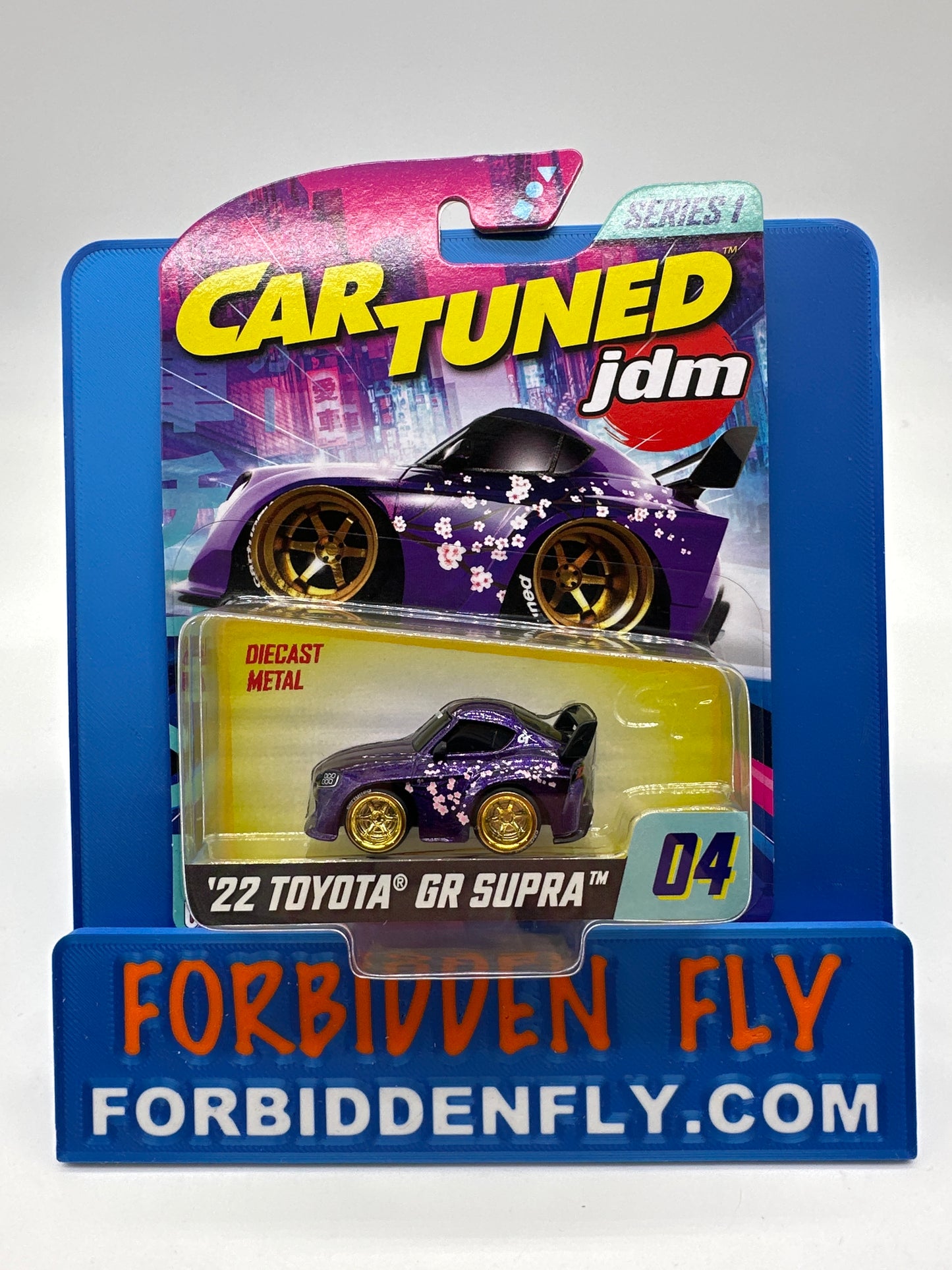 CarTuned - JDM Series 1 - #04 - ‘22 Toyota GR Supra *Gold Wheel Variation*