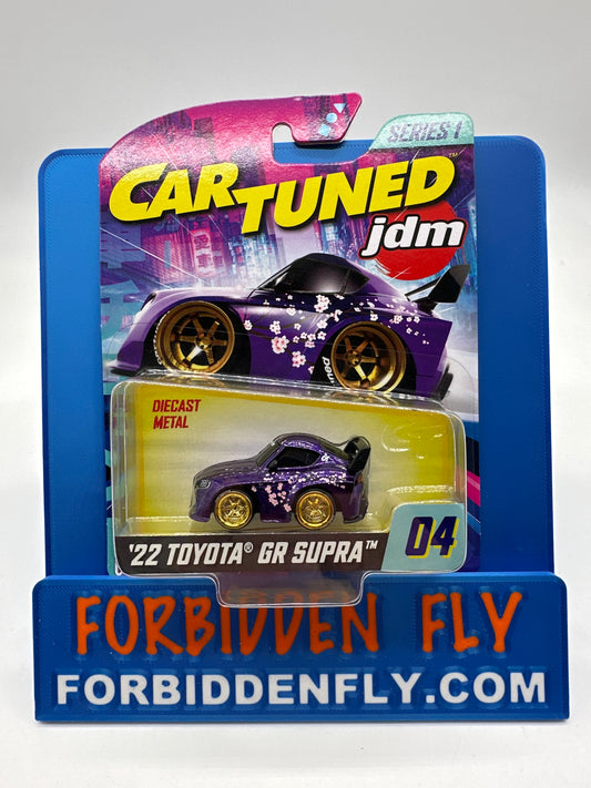 CarTuned - JDM Series 1 - #04 - ‘22 Toyota GR Supra *Gold Wheel Variation*