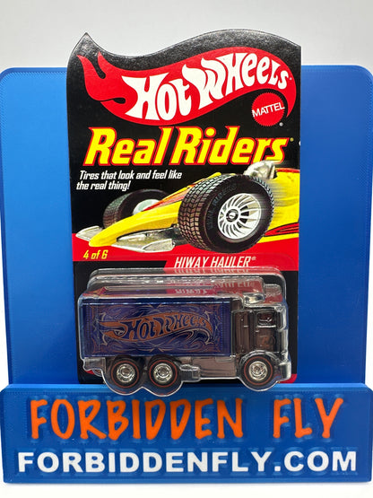 Hot Wheels RLC Red Line Club - Real Riders Series 7 - Blue Hiway Hauler