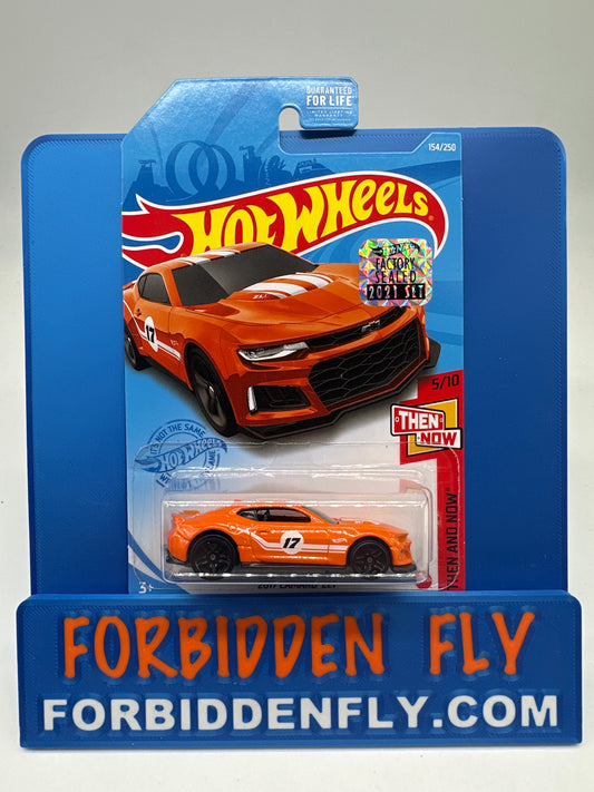 Hot Wheels 2021 Factory Sticker - 2017 Camaro ZL1 - Orange