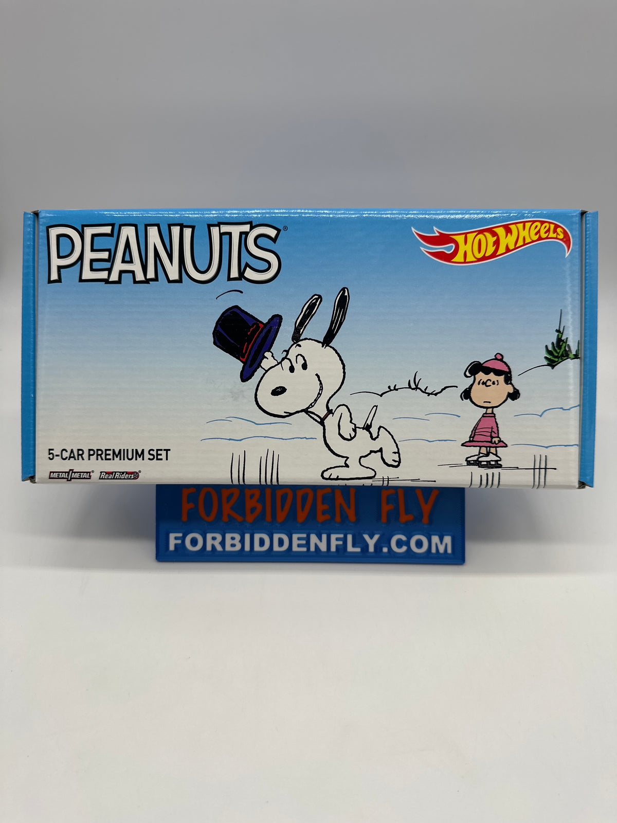 Hot Wheels Premium - 2016 Pop Culture Holiday/Winter Peanuts Series - Sealed Boxed Set of 5
