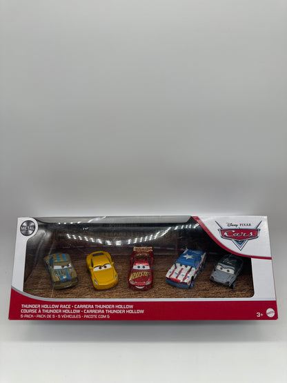 Disney Pixar Cars Movie - Thunder Hollow Race 5 Car Pack